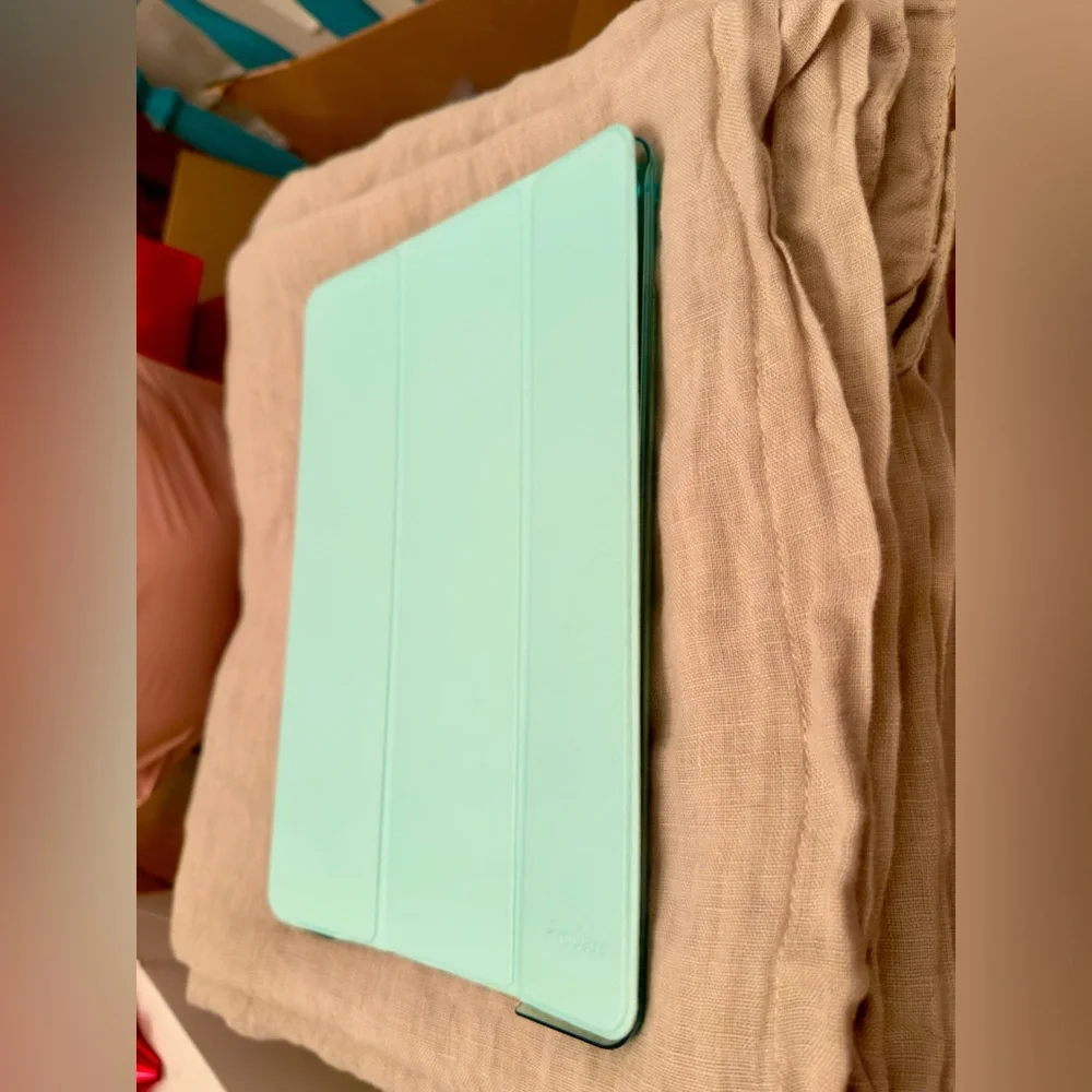 PROCASE Turquoise Blue iPad Case Hard Back Folio